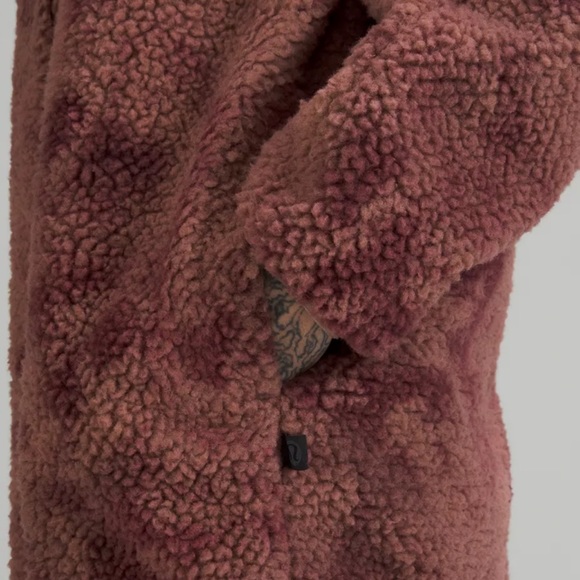 Lululemon fleece long coat - Picture 3 of 5